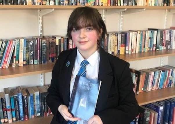 Louth Academy student Abbie Bryson (14) has written and published her first novel ‘The Wings That Follow,’ which is available now on Amazon. EMN-210104-103813001