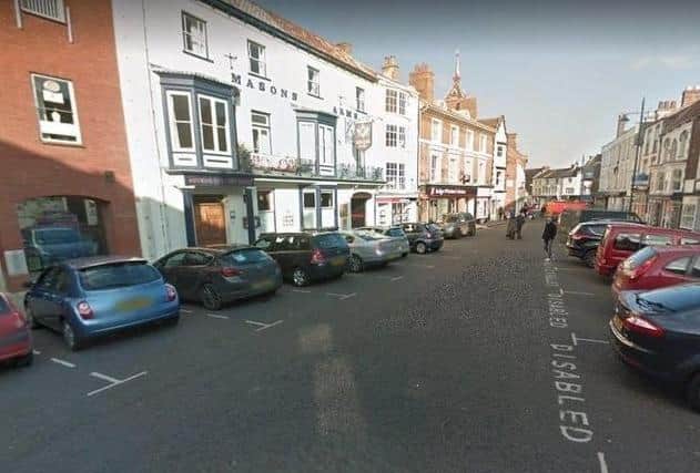 Louth’s Cornmarket.