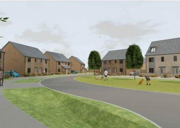 Two open spaces will be created as part of the 64-home Longhurst scheme. EMN-210104-154844001