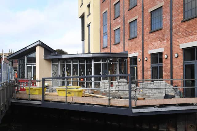 Building work at the NCCD, Sleaford. EMN-210222-143205001