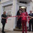 Rasen’s Deputy Mayor officially opened LucaVet last Thursday EMN-210504-074157001