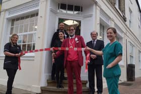 Rasen’s Deputy Mayor officially opened LucaVet last Thursday EMN-210504-074157001