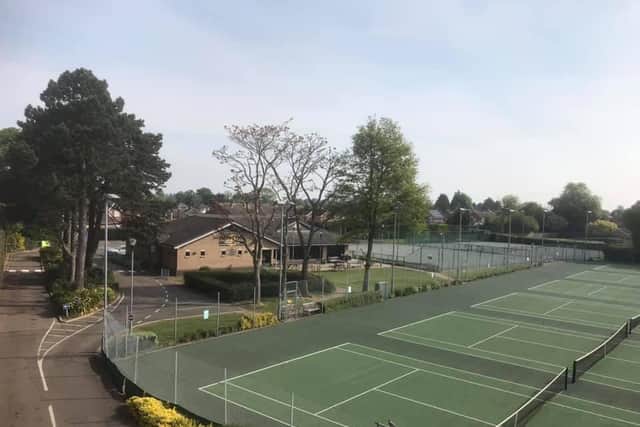 Play is back on court at Boston Tennis Club.
