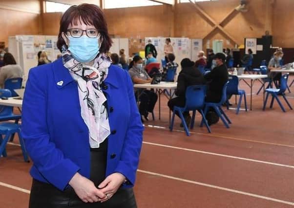 Rebecca Neno - high praise for county’s vaccine roll-out