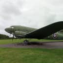 The Dakota at Metheringham Airfield Visitor Centre. EMN-210604-120104001