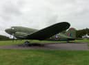 The Dakota at Metheringham Airfield Visitor Centre. EMN-210604-120104001