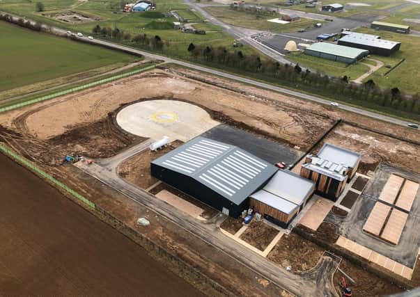 Air ambulance crew and charity staff are looking forward to moving into their new home alongside the A15 opposite RAF Waddington. EMN-210804-111105001