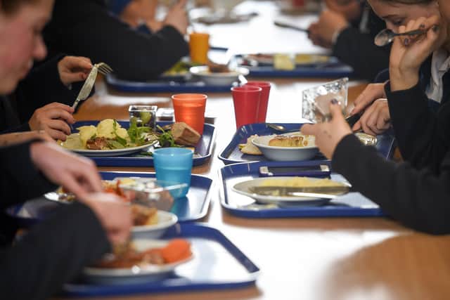More than 1,600 children in Peterborough became eligible for free school meals during the coronavirus pandemic, figures show. Photo: PA EMN-210804-123319001