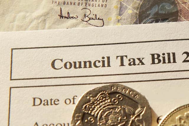 Council tax bill