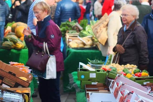 Market stalls (stock image)
