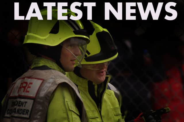 The fire service was called out to the incident EMN-200213-115119001