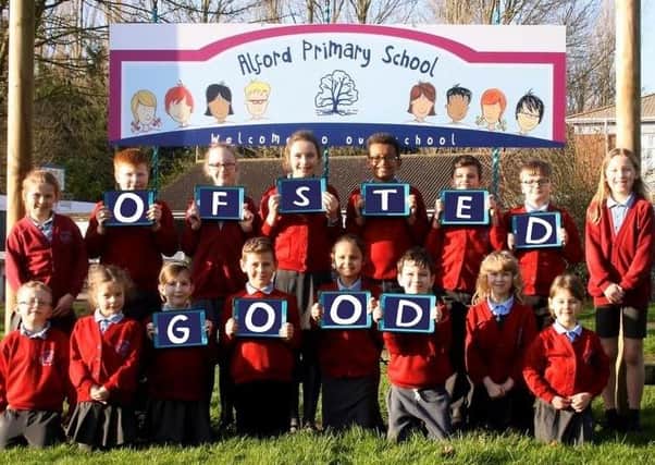 Ofsted has rated Alford Promary School 'Good'.