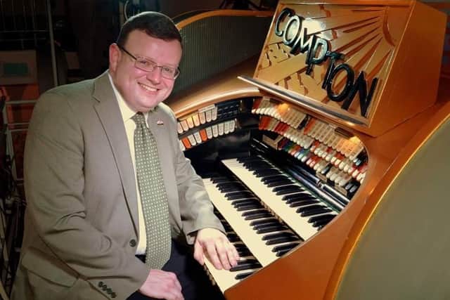 Organist Cameron Lloyd