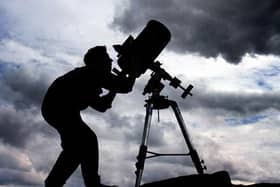Astronomer Richard Darn (pictured) will be revealing heavenly wonders through a telescope in Chambers Farm Wood. EMN-200903-063512001