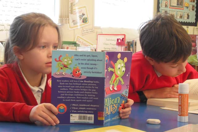 Leasingham St Andrews School World Book Day. EMN-200603-130721001