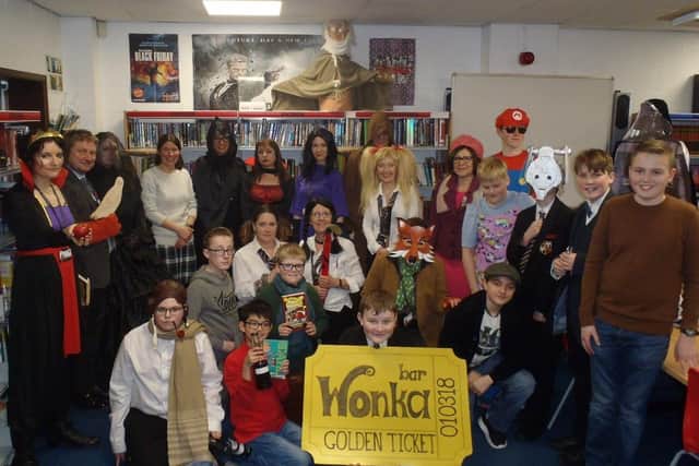 Carres Grammar School World Book Day. EMN-200603-130630001