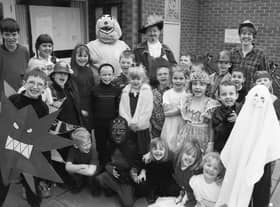 World Book Day celebrations at Staniland Primary School 20 years ago.