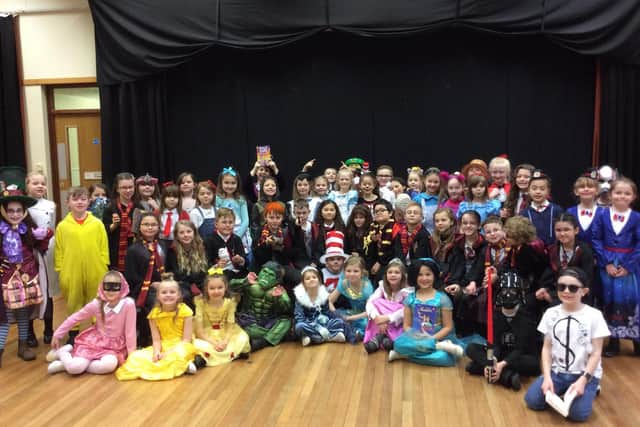 Pupils at the Richmond School, Skegness, dressed up as their favourite fictional characters for World Book Day.
