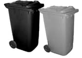 Refuse and recycling bins (stock image).
