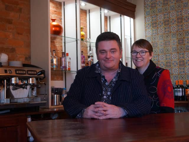 Tommy and Christine Haughey are looking forward to welcoming old and new customers back to The Olive EMN-200603-163608001