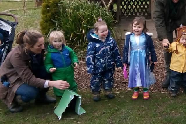 The Flourishing Families group at Skegness Eco Centre also had fun on World Book Day.