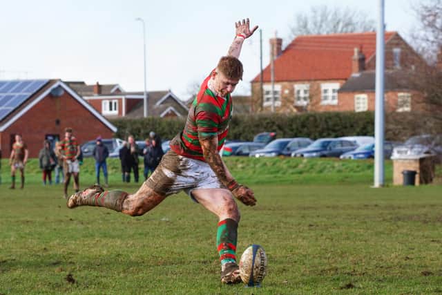 Ben Young got the Rasen bandwagon rolling with the opening two tries. Picture: Jon Staves EMN-200903-093233002