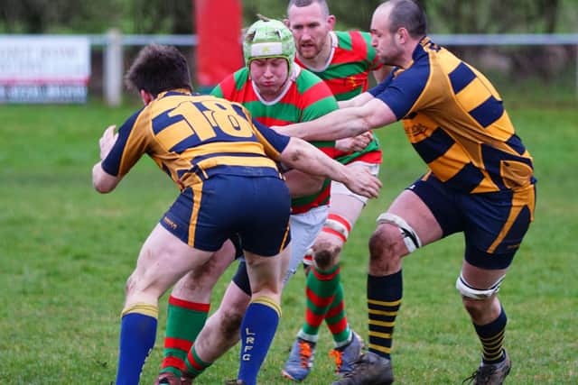 Prop Matt Ashton rounded off the seven-try demolition. Picture: Jon Staves EMN-200903-093245002