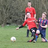 Action from Coningsby versus Railway Athletic.