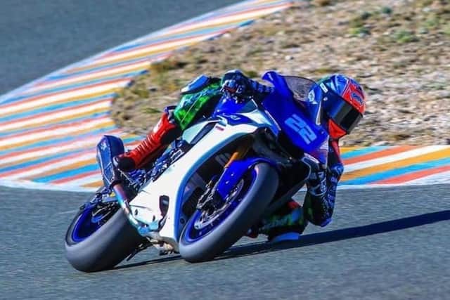 O'Halloran on track in Spain during warm weather testing EMN-200903-124300002