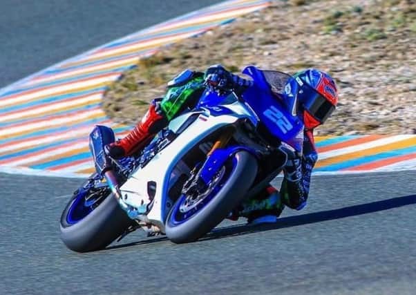 O'Halloran on track in Spain during warm weather testing EMN-200903-124300002