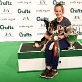 Sophie Atkinson, 14 and Maddie. Photo: Flick Digital and the Kennel Club EMN-200903-122506001