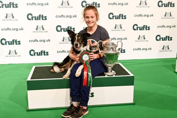 Sophie Atkinson, 14 and Maddie. Photo: Flick Digital and the Kennel Club EMN-200903-122506001
