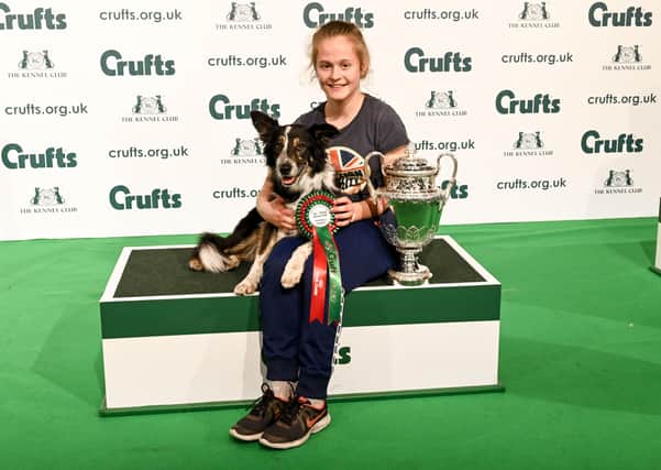 Sophie Atkinson, 14 and Maddie. Photo: Flick Digital and the Kennel Club EMN-200903-122506001