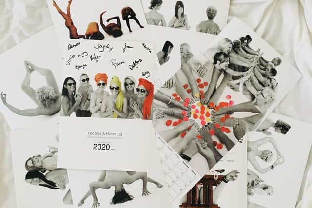 Examples of the photographs produced for the calendar.