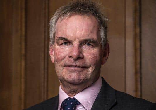 Coun Martin Hill, Leader of Lincolnshire County Council. EMN-201103-174841001