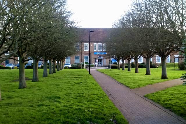The current District Council HQ at Teddar Hall near Louth