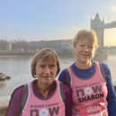 Elaine and Sharon ran well in a field of 20,000 runners at the London Big Half EMN-200316-091554002