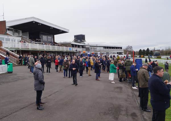 1,400 people turned out for the racing on Sunday, but now the doors are closed to the public  EMN-200316-121551001