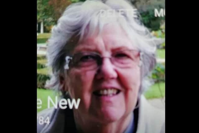 Missing woman, Barbara Burgess (84). Photo provided by Lincolnshire Police.