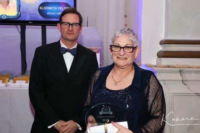 Elizabeth Felton, Community Care Award winner. Picture: Kamara Photography