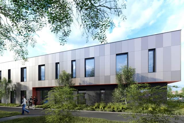 An artist's impression of the proposed £8.25m project in Horncastle.
