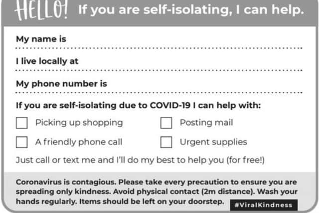 Print off this form, or pick up a copy in this week's Louth Leader.