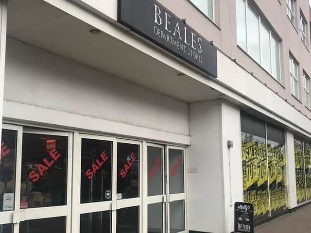 Beales store in Skegness is closing.