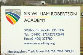 Sir William Robertson Academy closing until after Easter.