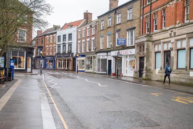 The High Street is noticably quieter. Picture: John Aron Photography.