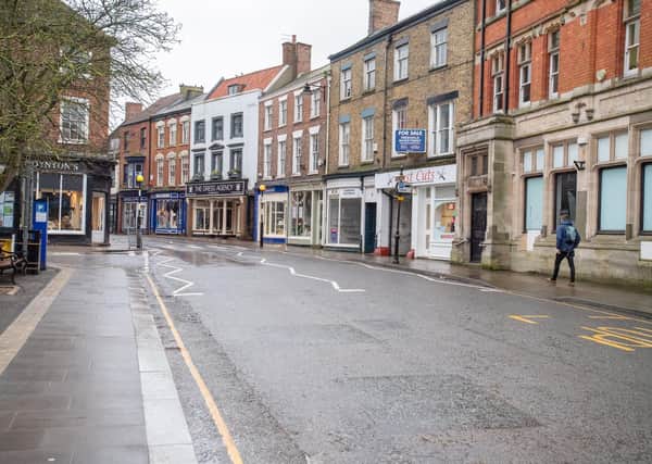 The High Street is noticably quieter. Picture: John Aron Photography.