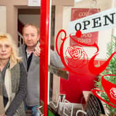 Debbie and Matt Jones, at the Little Rose Tea Room in Aswell Street, voiced their concerns over the long-term future of small businesses such as their cafe.