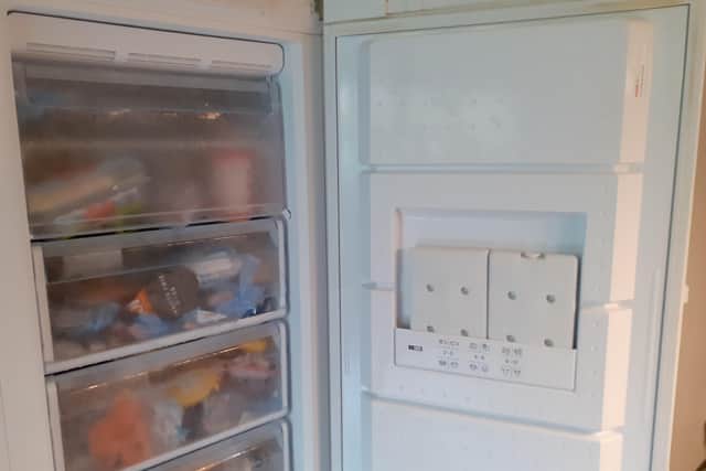 Stock image of freezer