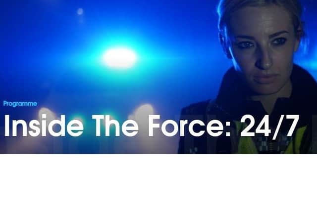 Inside The Force: 24/7 on Channel 5 features Linclnshire Police. EMN-200323-114607001