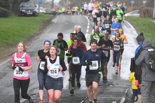 Half marathon runners faced less than spring-like conditions EMN-200323-153620002